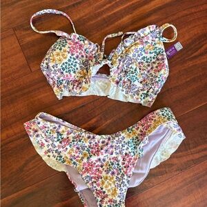 Floral Bikini Set Brand New